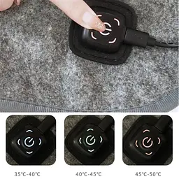 Електроковдра з підігрівом від Power Bank плед із живленням через USB від павербанка 160*80см UKC - мініатюра 7