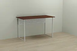 Комп'ютерний стіл Ferrum-decor Майк 75x140x70 білий ДСП Венге 16мм (FRD-105991)
