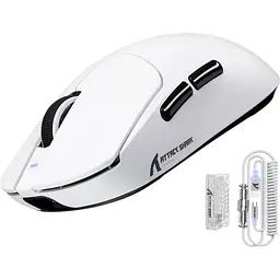 Миша Attack Shark X8 Ultra Wireless White (AS-6972792471839-W) [159863] - мініатюра 3