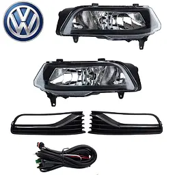 Протитуманні фари для Volkswagen Polo 5 2014-2017 H8-12V 35W з проводкою Комплект (VW-764)
