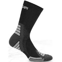 Термошкарпетки Accapi Trail/Run Crew 39-41 Чорний-Білий