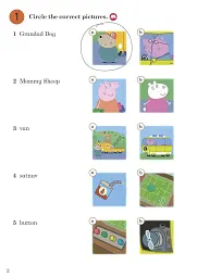 Ladybird Readers 2 Peppa Pig. Daddy Pig's New Van Activity Book - мініатюра 2