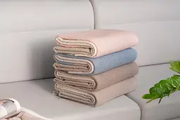 Плед Ardesto Leonardo Moon 140x200 см 5% кашемір 40% вовна 35% акрил 20% п/е рожевий pbe0050441 - мініатюра 3