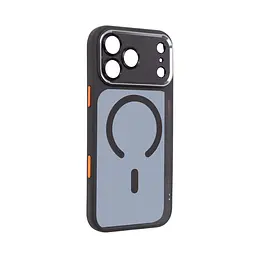 Чехол для Apple iPhone 17 Pro Max, Unit MagSafe SE, черный, с защитой камеры, магсейф, противоударный, магнитный, панель-накладка с MagSafe, с поддержкой беспроводной зарядки, TPU+PC, защита всего корпуса, ударопрочный, ArmorStandart (ARM86322) - мініатюра 2