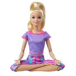 Лялька Barbie Рухайся як я Блондинка (GXF04) - мініатюра 4