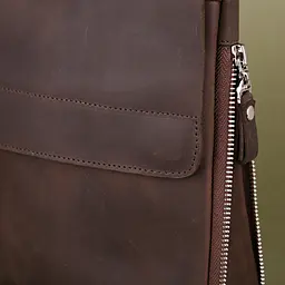 Чоловіча шкіряна сумка SHVIGEL 22х25,5х3-6,5 см sum0012622 - мініатюра 5