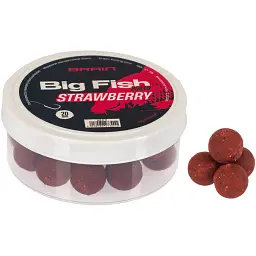 Бойли варені Brain Big Fish Strawberry (полуниця) 20mm