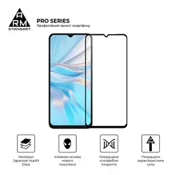 Скло захисне Armorstandart Pro Oscal C70 Black (ARM71959) - мініатюра 2