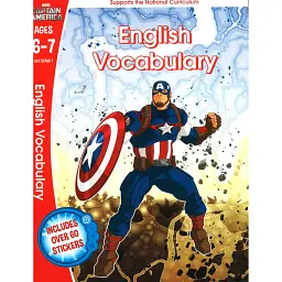 Captain America. English Vocabulary - - мініатюра 1