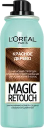 Тонувальний спрей для волосся L'Oreal Paris Magic Retouch, відтінок 06 (червоне дерево), 75 мл - мініатюра 3