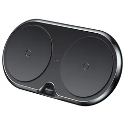 Бездротовий зарядний пристрій Baseus Dual Wireless Charger WXXHJ-A01 Black