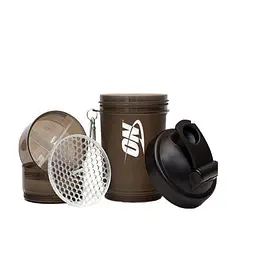 Шейкер Smart (3-х компонентний) 600 мл Black Optimum Nutrition fit0025888 - мініатюра 2