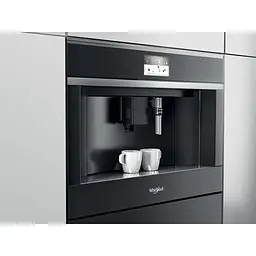 Кавомашина Whirlpool вбудована 2.5 л зерно + мелена чорниа - мініатюра 2