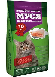 Сухий корм для котів Муся класичний 10 кг 803713
