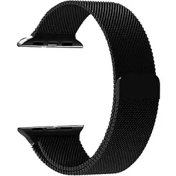 Ремінець Apple Watch Міланська Петля 42/44/45/46/49 mm Чорний (17)