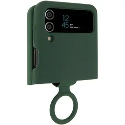 Чохол Foldables Silicone Cover Lakshmi (AAA) для Samsung Galaxy Z Flip4 Зелений / Cyprus Green