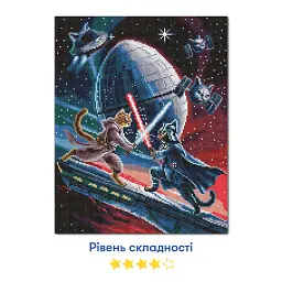 Алмазна мозаїка «Котячі війни» - мініатюра 4