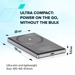 Батарея універсальна Canyon 5000mAh OnPower 505 slim Magsafe PD/20W Beige (CNS-CPB505BE) - мініатюра 9