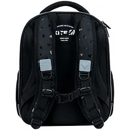 Рюкзак шкільний каркасний Kite Education Black&Silver (K26-556M-2) - мініатюра 4
