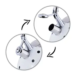 Чайник із свистком Kamille KM-0695WH 3 л білий - мініатюра 9