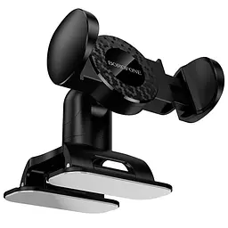 Автотримач Borofone BH142 Support pull clip (center console) Black - мініатюра 6