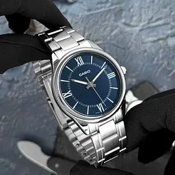 Чоловічий годинник Casio MTP-V005D-2B5 Сріблястий ( AT1141-0040 ) - мініатюра 3