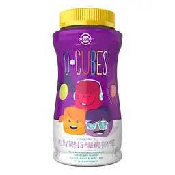 Мультивітаміни та мінерали для дітей, U-Cubes Children's Multi-Vitamin & Mineral - 120 Gummies