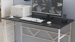 Комп'ютерний стіл Раян 75x100x60 білий ДСП Сосна Кембра 16мм FRD-101125 - мініатюра 10
