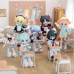 Колекційна лялька BJD POP TOP JOTOYS - КЛЮЧИК ЩАСТЯ (у дисп., в ас.) Pop Top LU-202501 - мініатюра 6