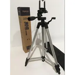 Універсальний штатив Tripod TF-330A для камери та смартфона - мініатюра 3
