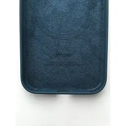 Оригінальний силіконовий чохол Apple Silicone Case MagSafe для iPhone 14 Plus (6.7") Storm Blue MPT53ZE/A - мініатюра 9