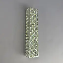 Стильний настінний LED світильник для кухні та вітальні Linisoln 595-520 CH хром скло 52 см 55W 3 режими - мініатюра 4