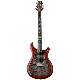 Електрогітара PRS SE Custom 24-08 Quilt Charcoal Cherry Burst (162702)