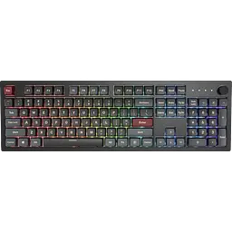 Клавіатура Montech MKey Darkness Red Switch RGB Black (MK105DR)
