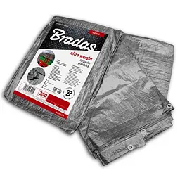 Тент високої міцності Bradas ULTRA WEIGHT 260 г/м² 6 х 8 м PL2606/8