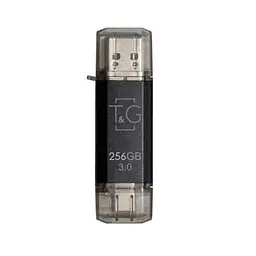 Флеш-накопичувач USB 256Gb Star TG009TC, Black, Type-C / USB 3.0 (TG009TC-256GBK3) T&G teh0029078