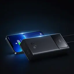 УМБ Baseus Star-Lord Digital Display Fast Charge 30 000 mAh 22.5W чорний PPXJ080101 - мініатюра 3