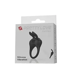 Ерекційне кільце Pretty Love Davion Penis Ring 7.4 см чорний - мініатюра 9