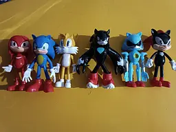 Ігрові фігурки Сонік у коробці Sonic 4, 6 шт - мініатюра 5