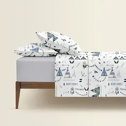 Комплект постільної білизни Cosas євро DREAM WIGWAM CS1 200 x 220 см (WigwamDream_Grey_200) - мініатюра 2