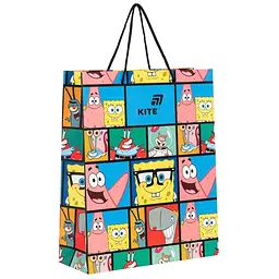Набір подарункових пакетів Kite SpongeBob SquarePants 26 х 32 см 5 шт. (SB26-266)
