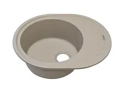 Кухонна мийка Adamant Ovum 615x495x200 Sand сахара 000008385, Sand - мініатюра 2