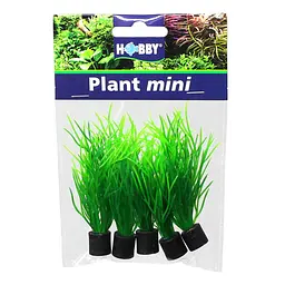 Штучна рослина, набір Hobby Lilaeopsis mini 1,5x1,5x7см 5 шт. (51546) - мініатюра 3