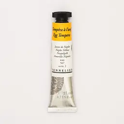 Фарба темперна Sennelier 21 мл, професійна, S2, Неаполітанський жовтий (Naples Yellow)