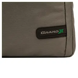 Сумка для ноутбука Grand-X 15.6'' SB-129 Grey Ripstop Nylon (SB-129G) - мініатюра 6