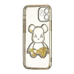 Чохол Shining Bear Case Protected Camera iPhone 12 Gold - мініатюра 3