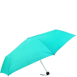 Жіноча складана парасолька механічна Happy Rain 96 см бірюзова - мініатюра 2