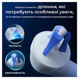 Уцінка. Змінні насадки до електричної зубної щітки Oral-B iO Interdental Clean Care 2 шт.  - мініатюра 6