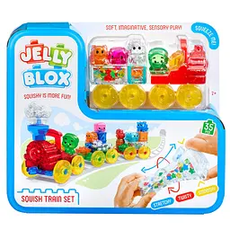 Сенсорный конструктор Jelly Blox Поезд (937685)