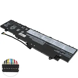 Акумулятор Lenovo L19M3PF4 (IdeaPad 5 14ARE05, 5 14ITL05, 5 14ALC05) 11.1V 4060 mAh 44.5Wh Black - мініатюра 2